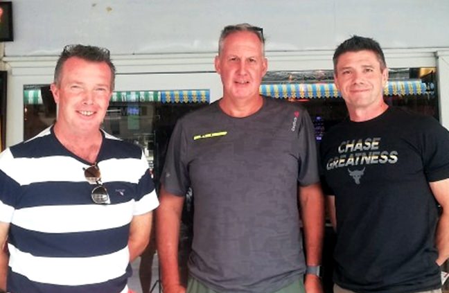 Angus Neilson, Jon Goddard and Dave Prosser.