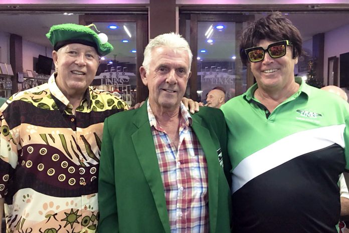 Alan Spencer (centre) with Tip Briney (left) and Kevin LaBar.