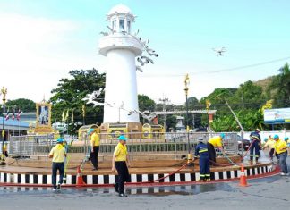 1,000 clean Sattahip park