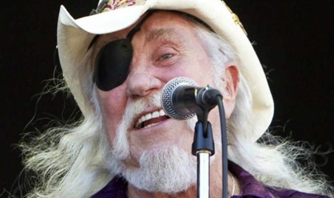 Ray Sawyer of the rock band Dr. Hook & The Medicine Show.