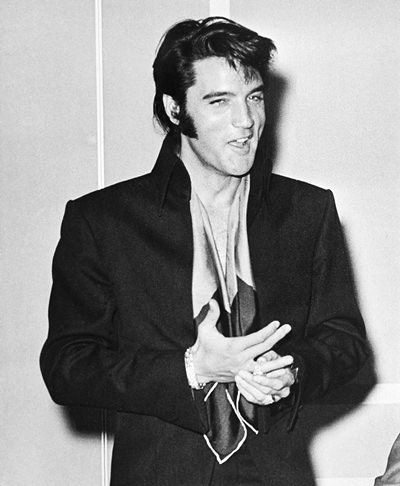 Elvis Presley is shown in this Aug. 1969 file photo. (AP Photo)