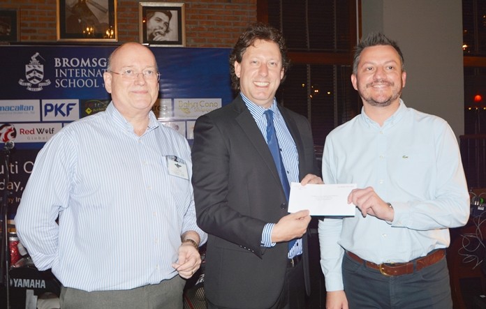 Graham Macdonald, Todd Cikraji, Director of Future Paths, and Richard Jackson, GM of RLC Recruitment Co. Ltd.