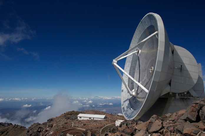 The Large Millimeter Telescope stands on the summit of the Sierra Negra peak near the town of Atzitzintla, Mexico. Astronomers have become the latest victims of Mexico's violence with activities at the observatory being reduced because its staff has suffered so many crimes while traveling to the remote mountain site, researcher said Thursday, Feb. 7, 2019. (AP Photo/Dario Lopez-Mills, File)