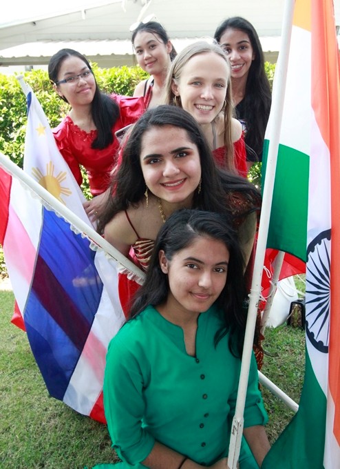 IB students from around the world celebrated International Day.