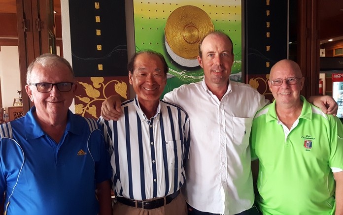 Colm Mullen, Mikito Homma, Paul Weatherley and Brian Parish.