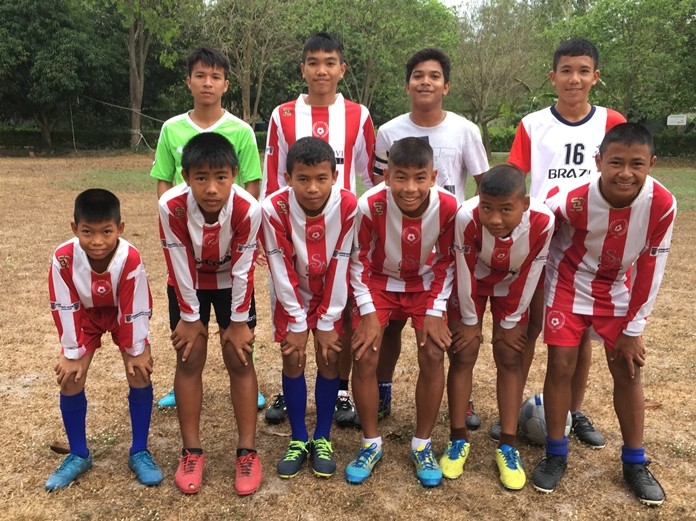 The Father Ray Children’s Home football team.