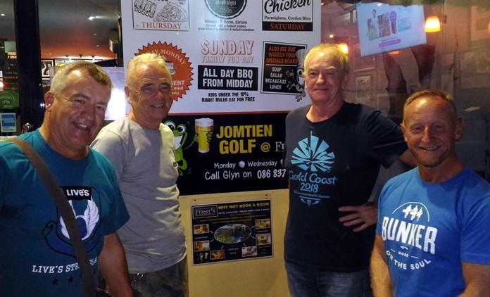 Bob Comartin, Paul Sturgeon, Paul Young and Nik Evans.