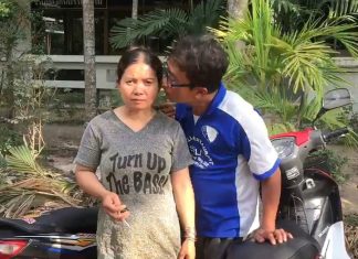 Thieving husband returns home after promising to repay wife