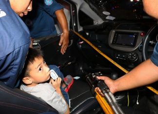 Boy hurt in Plutaluang crash