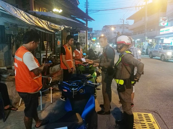 Three bikers were fined 1,000 baht each for having loud motorcycles in a South Pattaya crackdown.