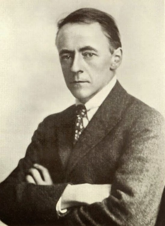Composer Arnold Bax.