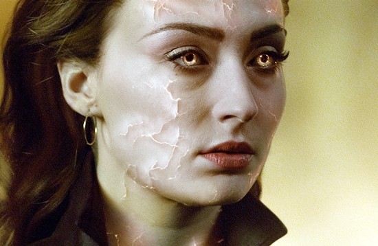 This image shows Sophie Turner in a scene from “Dark Phoenix.” (Twentieth Century Fox via AP)