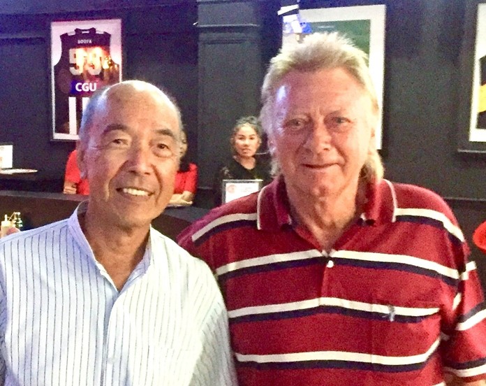 Mashi Kaneta and Keith Buchanan.