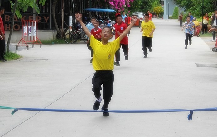 Confident no one will overtake him.