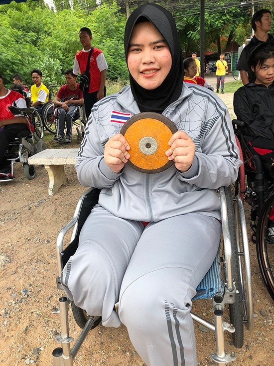 Much more difficult to throw from a wheelchair.