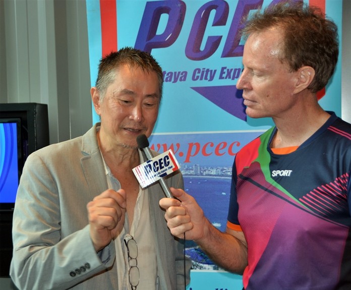 Member Ren Lexander interviews David S. Lee after his PCEC presentation. To view a video, visit https://www.youtube.com/watch?v=0WrG1XuRgf8.