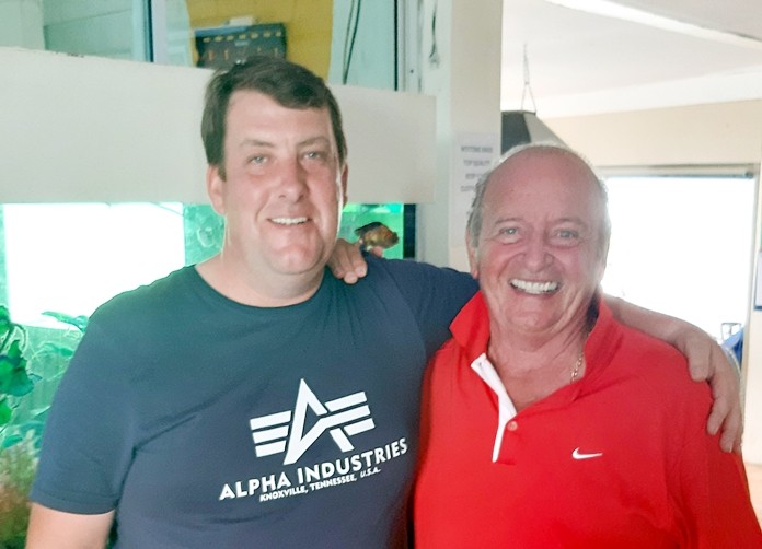 Bob Scott (left) and Gerard Lambert.