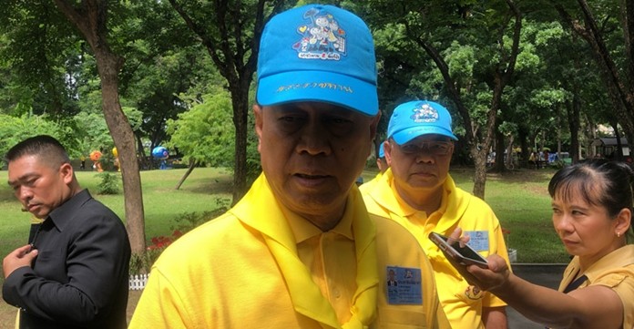 Interior Minister, Gen. Anupong Paojinda.
