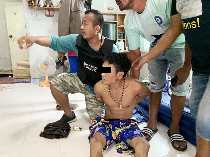 Burmese fisherman Sor Go Aong has been arrested for allegedly killing a compatriot over an unpaid debt for drugs.