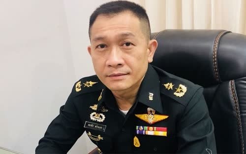 ISOC spokesperson Maj Gen Thanathip Sawangsaeng.