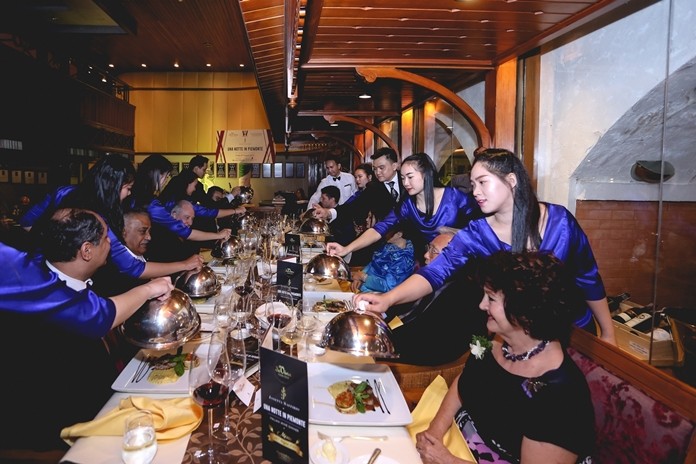 Guests enjoyed a scrumptious Italian Wine Dinner at the Royal Grill Room and Wine Cellar - Excellence and Heritage.