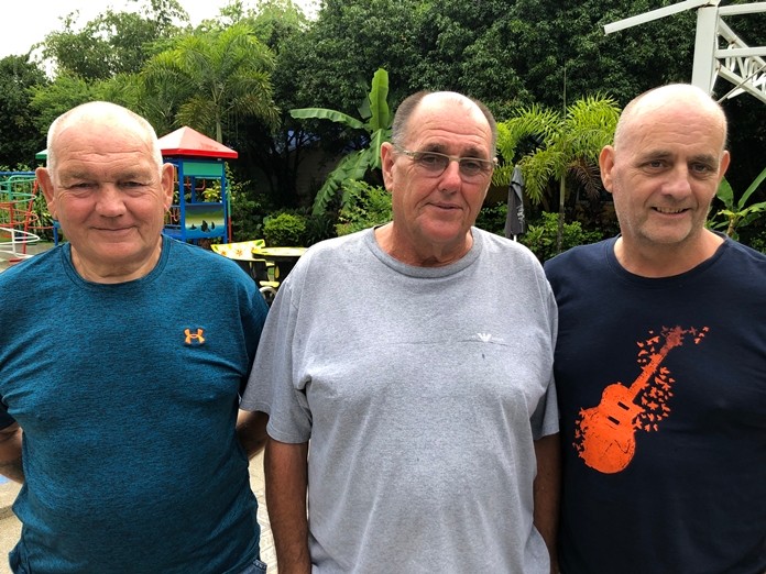 Paul Davies, Stan Rees and John Feeney.