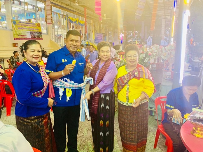 Wat Thammasamakkee in South Pattaya was the venue for the 2019 Boon Kao Sak Isaan festival, held Sept. 12.