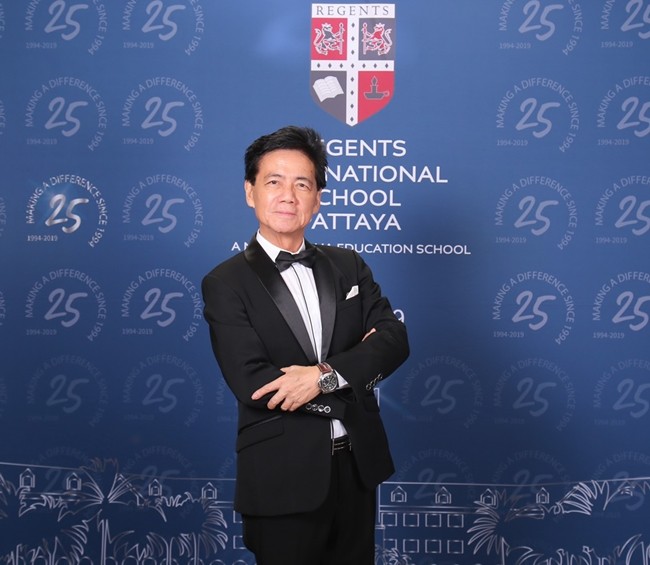 Dr. Virachai Techavijit, Founder, Owner, Chairman and Licence Holder of Regent’s International School Pattaya & Bangkok.