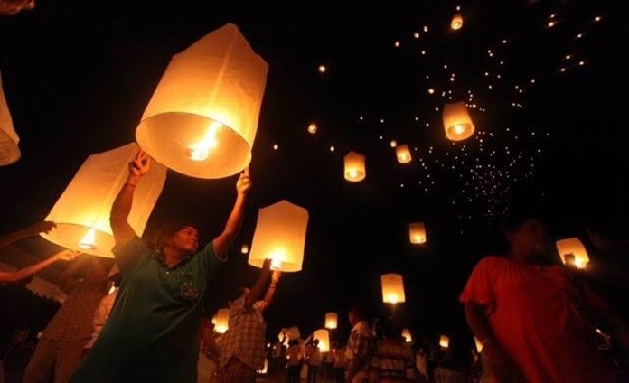 Fireworks and kom loys (flying lanterns) are banned during Loy Krathong on Monday, November 11. Violators face stiff fines, imprisonment, or both.