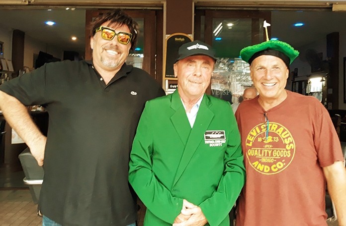 Winner George Mueller with Andrew Rossen (L) and Bill Copeland (R).
