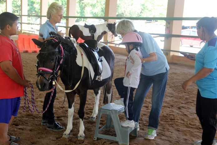 The Able the Disabled Riders celebrated the end of the year with a fun competition.