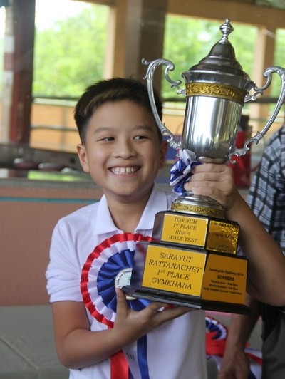 This year’s winner was Panyopon Jindahra who held up the winner’s cup with great pride.