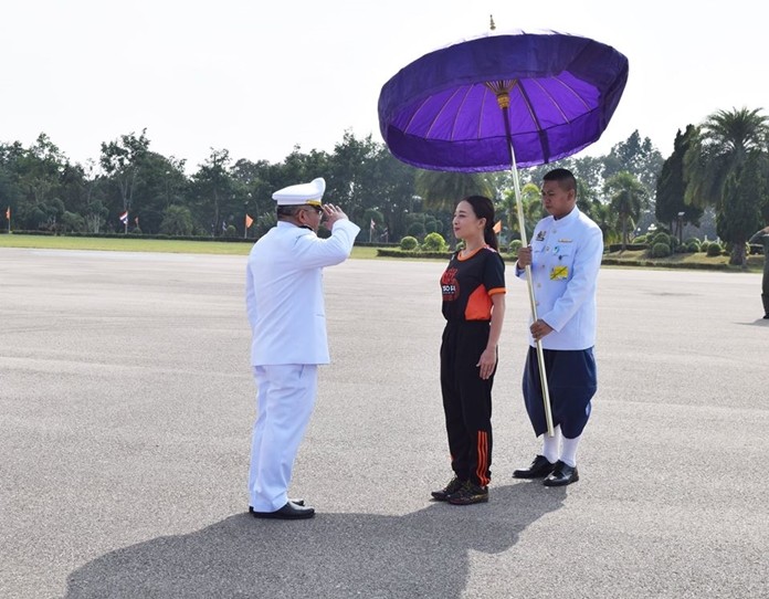 HRH Princess Bajrakitiyabha presided over the opening of a sports stadium in Phayao province.