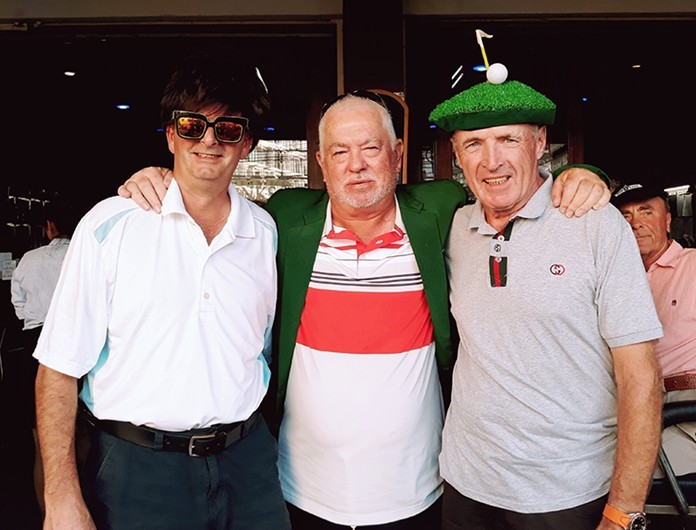Winner Terry Dreier with John O'Neil (L) and Jim Ferris (R).