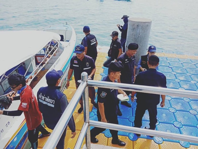 Marine Department officials have been out reminding boat and pier operators to mind their safety requirements in preparation for the busy New Year’s holiday.