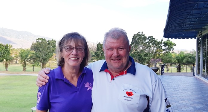 Carole Kubicki and Ronnie Rattle.