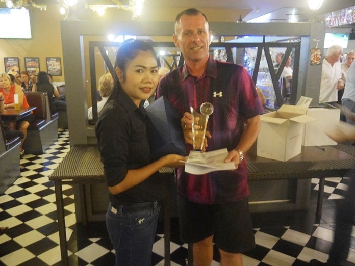 Order of Merit Winner - Andy Richards.