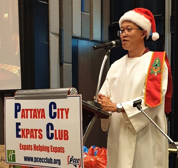 Paul from Pattaya Orphanage spoke to the PCEC about the Orphanage and the children's choir.