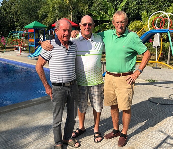 Paddy, Stan & Willem.