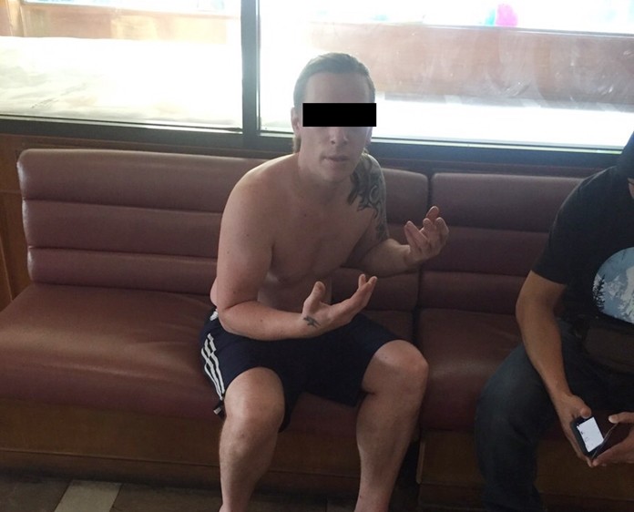 Ben Frost has been accused of stealing a Honda motorbike, then driving to the Made in Thailand beer bar where he allegedly snatched a handbag containing a phone and cash.
