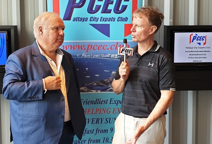 Member Ren Lexander interviews Neil Davidson after his presentation to the PCEC. To view the video, use this URL: https://www.youtube.com/watch?v=eKGpdbPhlxA&t=1s