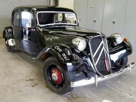 Citroen Traction Avant.