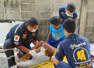 Chronically ill Sattahip senior dumped on roadside