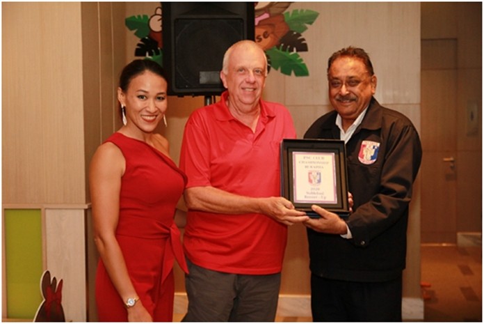 Stableford Plate Runner-Up – Pierre Zbinden.