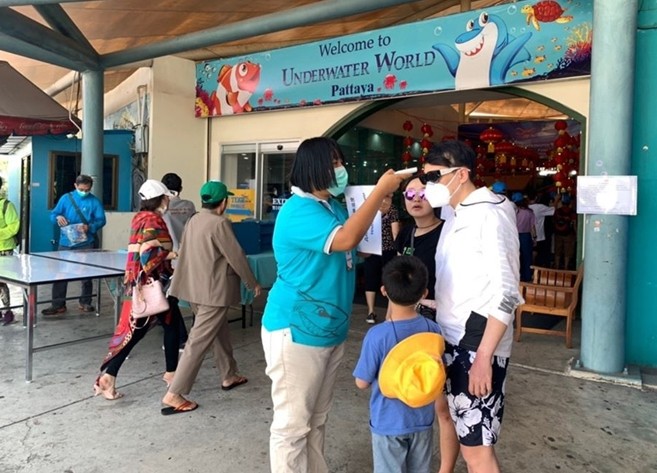 Pattaya tourist destinations have doubled-down on hygiene to boost confidence in the city’s effort to prevent the Chinese coronavirus.