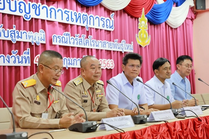 Deputy Minister Dr. Satit Pitutecha told the media Feb. 5 that six of the 138 Thais evacuated from the epicenter of the Wuhan coronavirus epidemic were ill upon arriving home, but none were infected with the deadly virus.