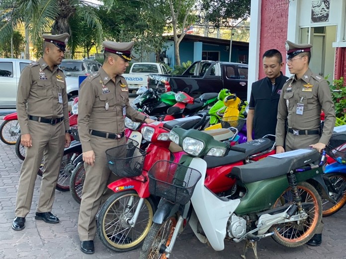 Banglamung police arrested 50 illegal street racers during a three-day crackdown on modified motorbikes.