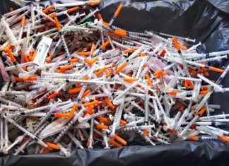 Used needles, blood tubes dumped on Sattahip beach