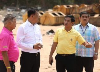 Pattaya uses Chinese tourist lull to bury Koh Larn trash stockpile