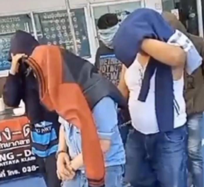 A Pattaya cop and four police volunteers have been denied bail after being arrested for allegedly kidnapping and extorting an accused drug dealer.